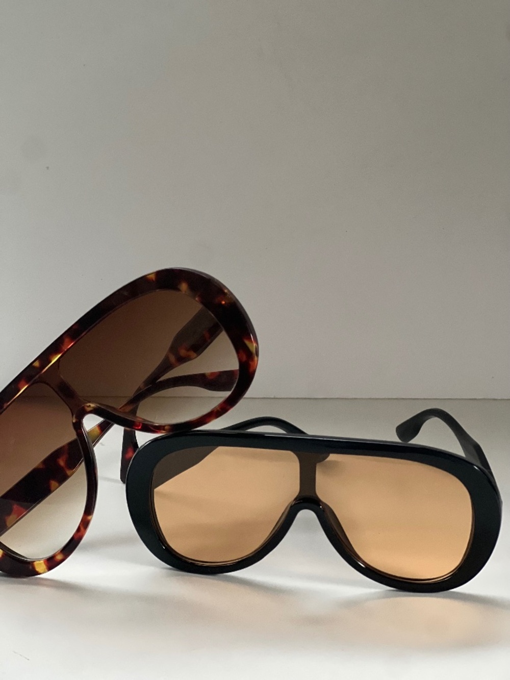 Oversize Bold Aviator Retro Round